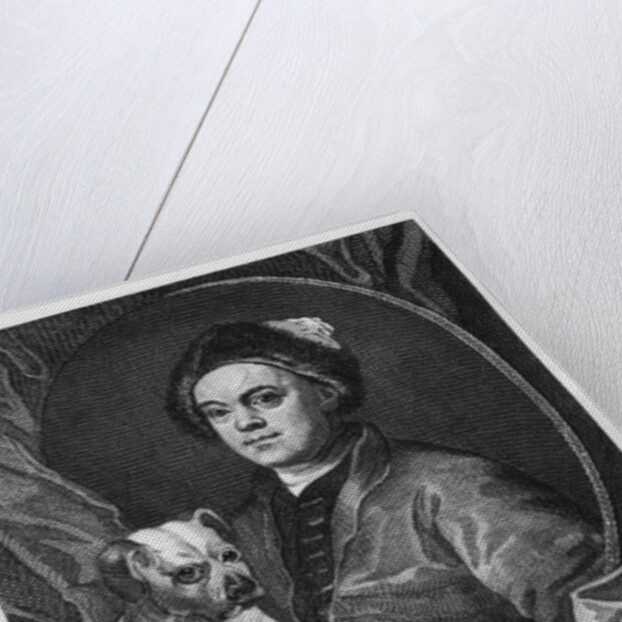 Self Portrait, engraved by T. Cook, 1809 by William (after) Hogarth