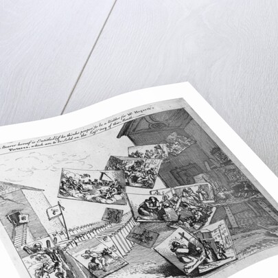 The Battle of the Pictures, 1745 by William Hogarth