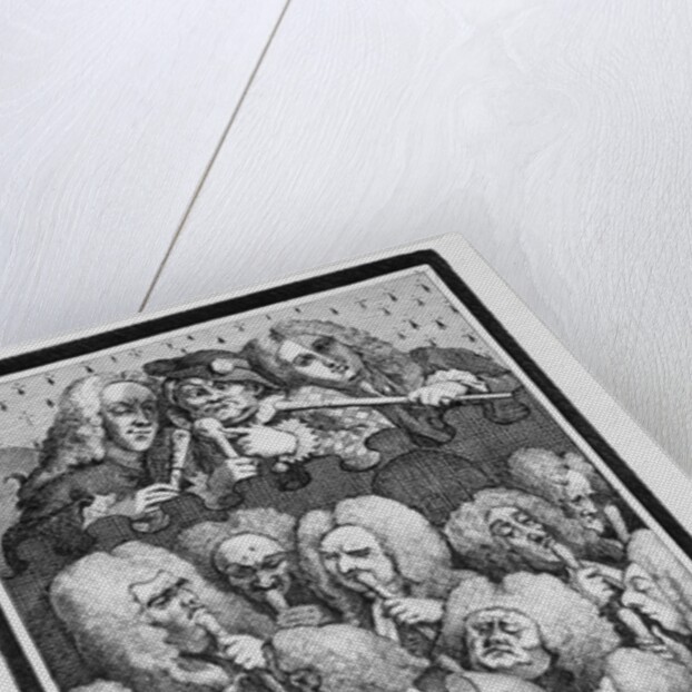 Company of Undertakers, 1736 by William Hogarth