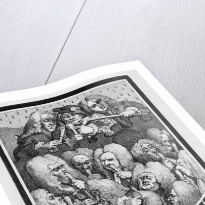 Company of Undertakers, 1736 by William Hogarth