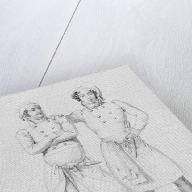 Costumes of cooks from different eras by Marie Antoine Careme