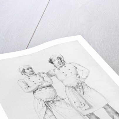 Costumes of cooks from different eras by Marie Antoine Careme