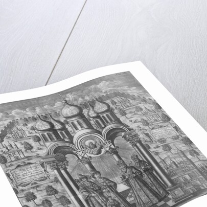 Illustration from 'Das veraenderte Russland' by Friedrich Christian Weber, 1721 by German School