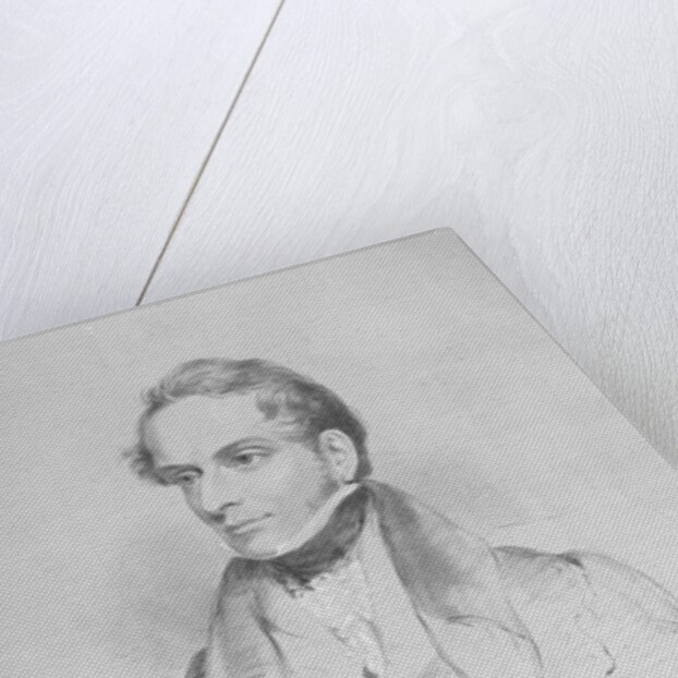 Decimus Burton, lithograph by Maxim Gauci, c.1830-35 by Eden Upton (after) Eddis