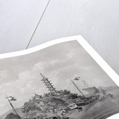 View of Golden Mountain Island in the Blue River, China, c.1794 by William Alexander