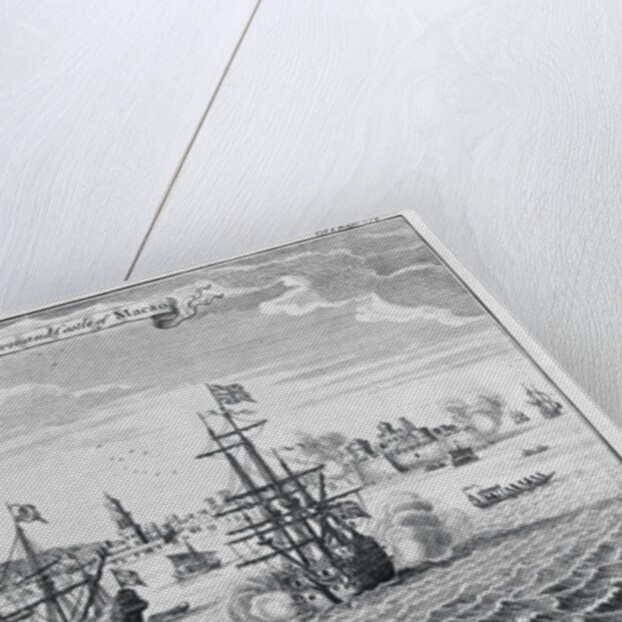 A view of the town and castle of Macao, c.1708 by English School