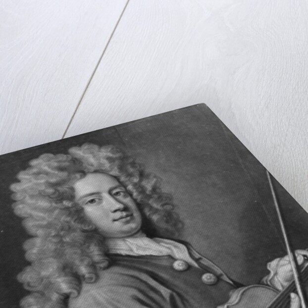 Nicola Cosimo, engraved by John Smith, 1706 by Godfrey (after) Kneller