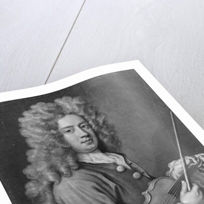 Nicola Cosimo, engraved by John Smith, 1706 by Godfrey (after) Kneller