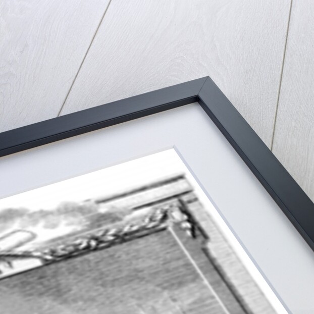 The Earl of Richmond presented with the Crown of England after the Battle of Bosworth by English School