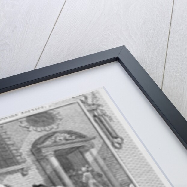 The Idle 'Prentice at Play in the Church Yard During Divine Service, plate III of 'Industry and Idleness', 1747 by William Hogarth