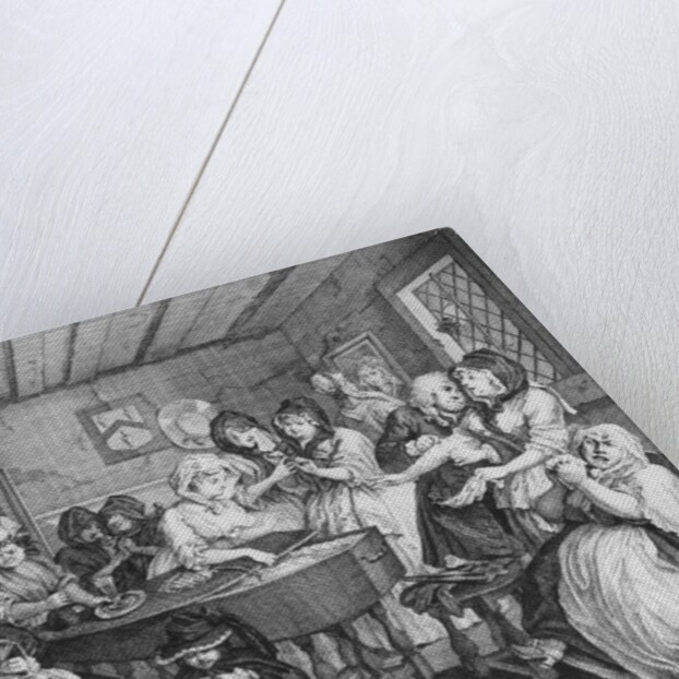 A Harlot's Progress, Plate VI, 1732 by William Hogarth