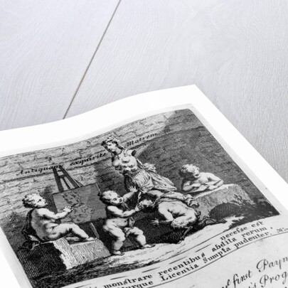 A Subscription Ticket for 'A Harlot's Progress', 1731 by William Hogarth