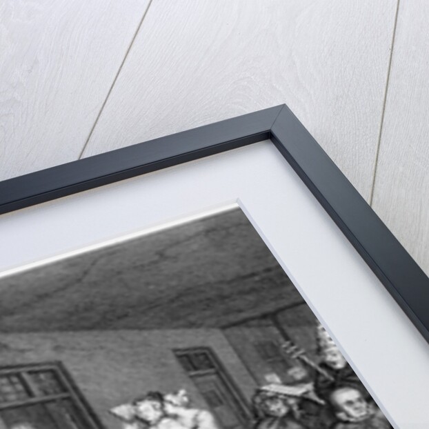 Scene VIII: The Rake in Bedlam, 1735 by William Hogarth