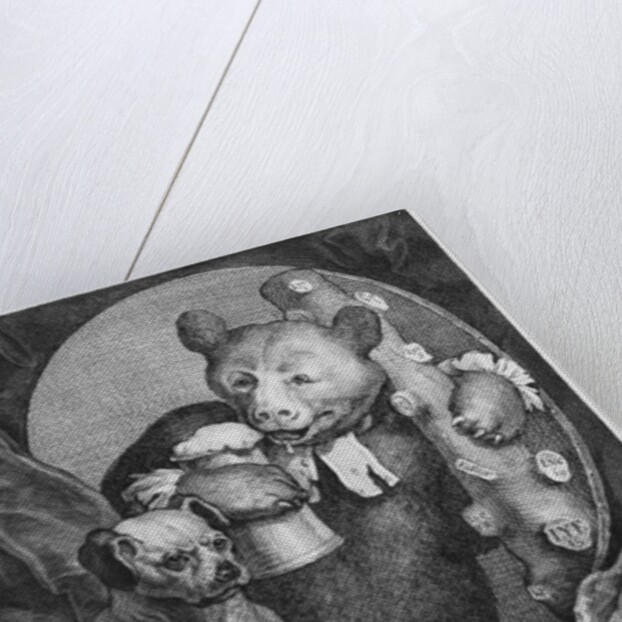 The Bruiser Charles Churchill, once the Reverend, in the Character of a Russian Hercules, 1763 by William Hogarth