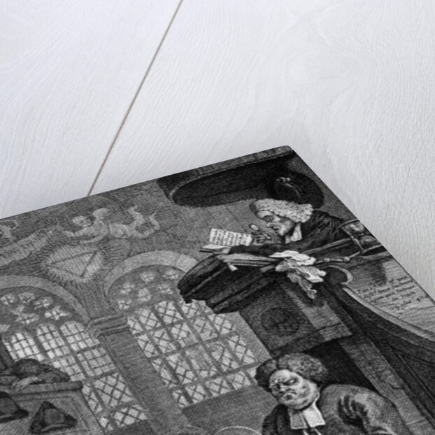 The Sleeping Congregation, 1736 by William Hogarth