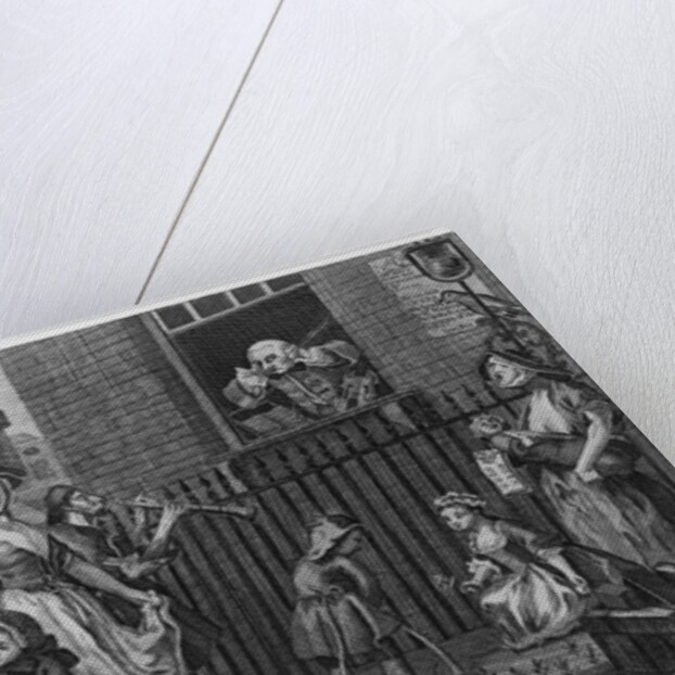 The Enraged Musician by William Hogarth