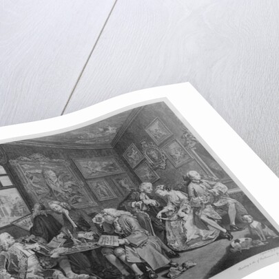 Marriage a la Mode, Plate I, The Marriage Settlement, 1745 by William Hogarth