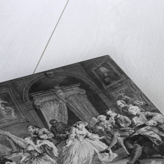 Marriage a la Mode, Plate IV, The Toilette, 1745 by Bernard Baron