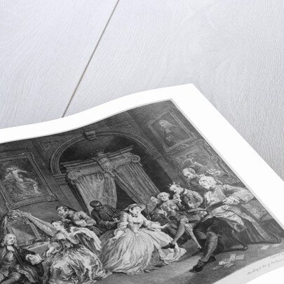 Marriage a la Mode, Plate IV, The Toilette, 1745 by Bernard Baron