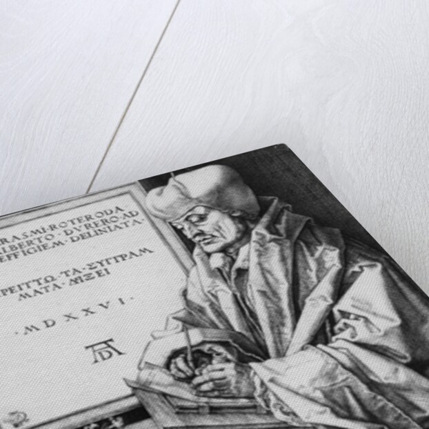 Desiderius Erasmus of Rotterdam, 1526 by Albrecht Dürer or Duerer