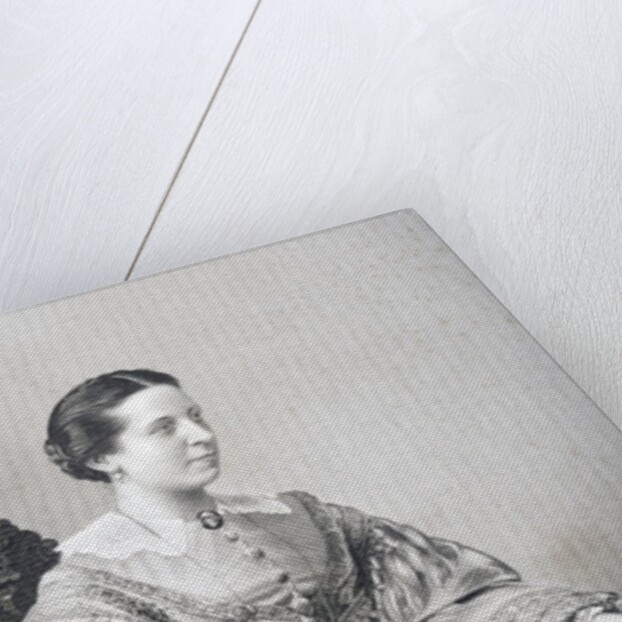 Clara Novello engraved by D.J. Pound from a photograph by John Jabez Edwin Paisley (after) Mayall