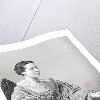 Clara Novello engraved by D.J. Pound from a photograph by John Jabez Edwin Paisley (after) Mayall