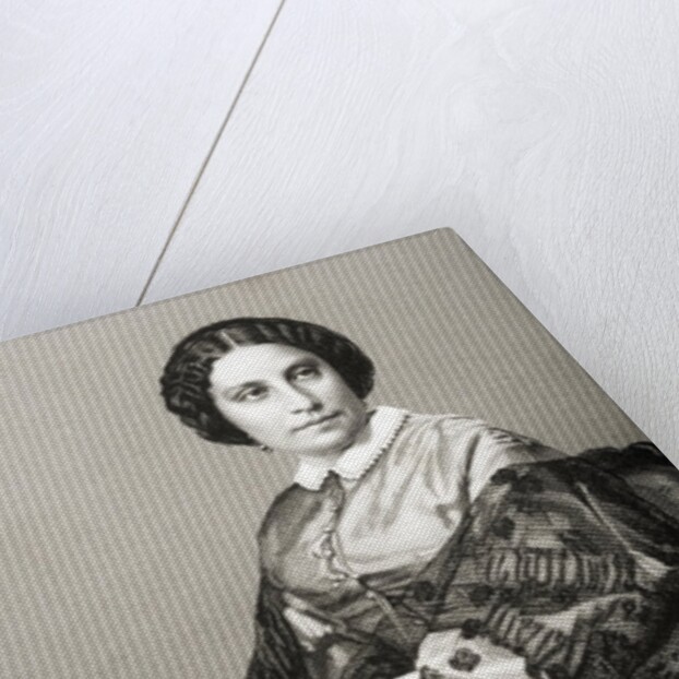 Madame Caroline Marie Felix Miolan-Carvalho engraved by D.J. Pound from a photograph by John Jabez Edwin Paisley (after) Mayall