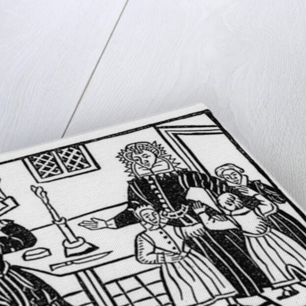 A Family Group by English School