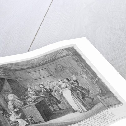 Woman Swearing a Child to a Grave Citizen, c.1735 by William Hogarth