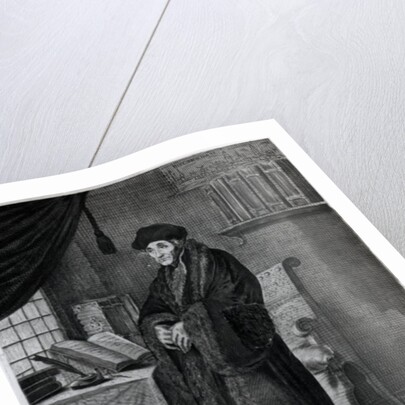 Desiderius Erasmus, 'Restorer of the Latin language' by Dutch School