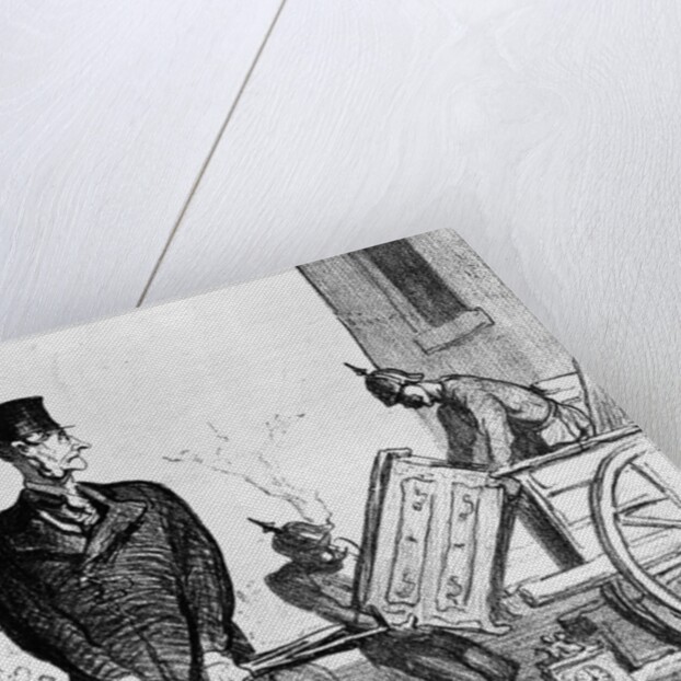 The New Victory Chariot by Honore Daumier