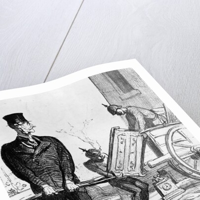 The New Victory Chariot by Honore Daumier