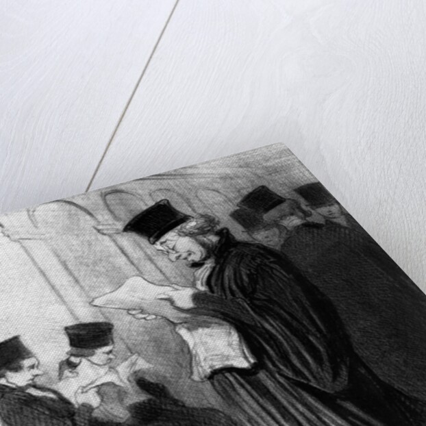 Les Gens de Justice by Honore Daumier