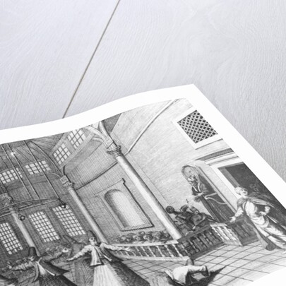 Inside a Turkish Mosque by William Hogarth