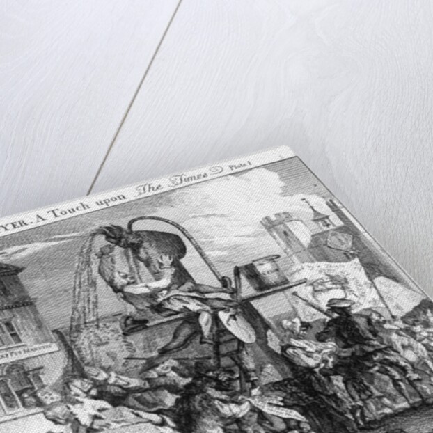 The Butifyer, A Touch upon The Times, 1762 by Paul Sandby