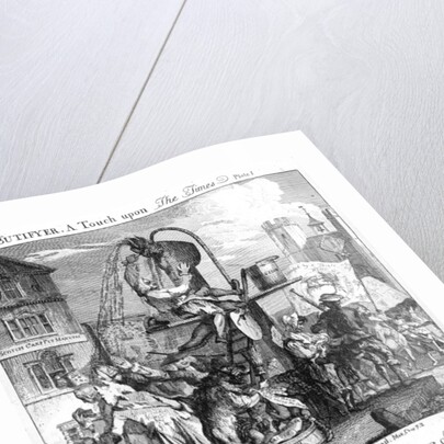 The Butifyer, A Touch upon The Times, 1762 by Paul Sandby