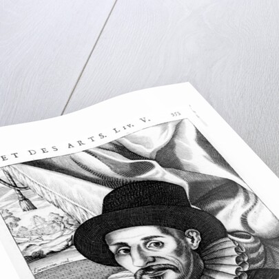 Guillaume de Salluste du Bartas by de Larmessin