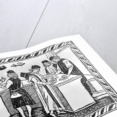 Florentine bank, 1490 by Italian School