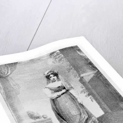 Mary Ann Paton as Reiza in Weber's 'Oberon' by Frederick Meyer