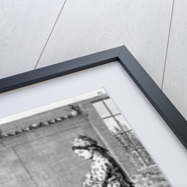 A Lady of Aleppo with a Pipe by English School