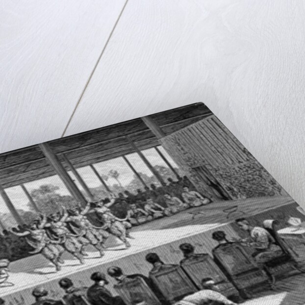 A Dance Performance in Cambodia by French School