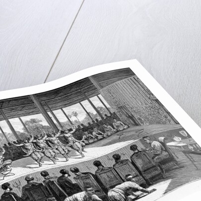 A Dance Performance in Cambodia by French School