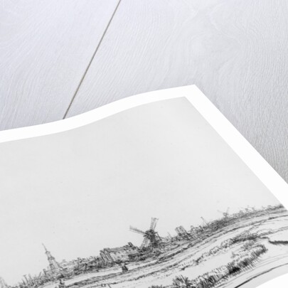 View of Amsterdam, c.1640 by Rembrandt Harmensz. van Rijn