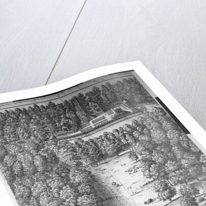 Boscobel House and Park, 1651 by Wenceslaus Hollar