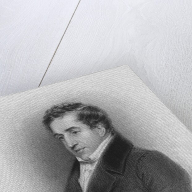 John Cam Hobhouse, c.1821 by Abraham (after) Wivell