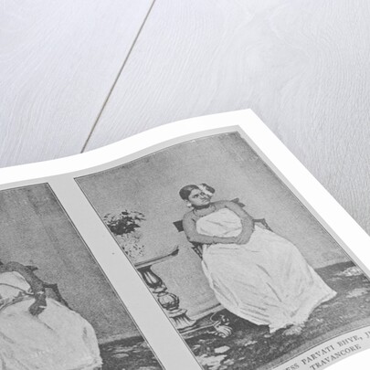 Two Ranis of Travancore by (after) Indian photographer