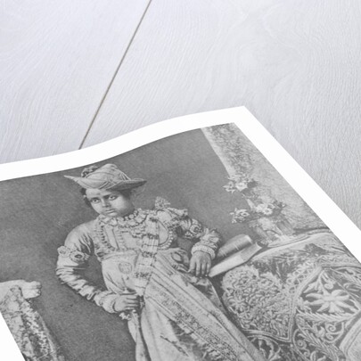 Maharaja Madho Rao Scindia of Gwalior by (after) English photographer