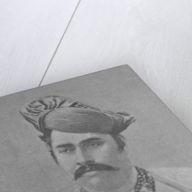 Maharaja Shivaji Rao Holkar of Indore by (after) English photographer