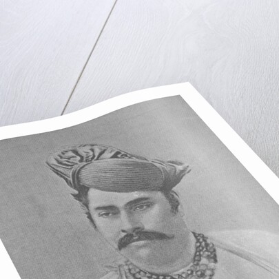 Maharaja Shivaji Rao Holkar of Indore by (after) English photographer