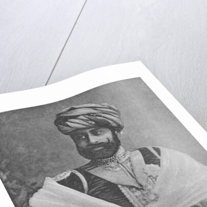 Thakore Sahib Waghji II Rawaji by (after) English photographer